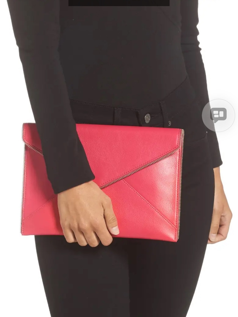 Rebecca Minkoff envelope clutch